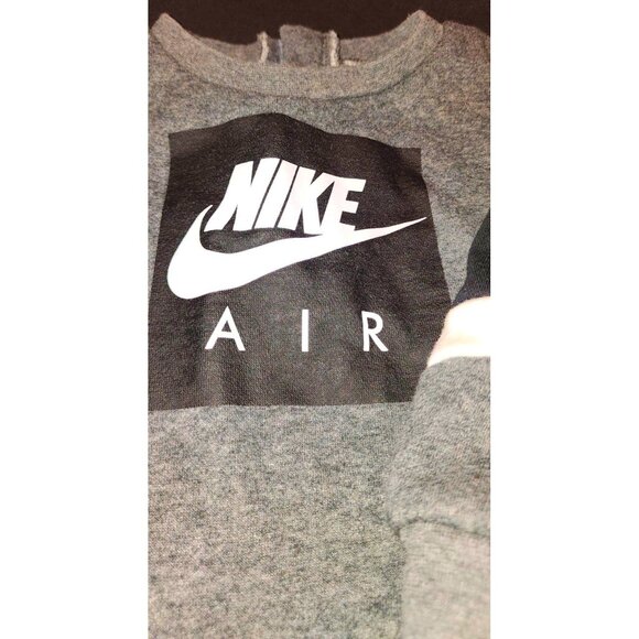 Nike Air Toddler Sweatshirt & Jogger Set 18M Gray - Picture 7 of 9